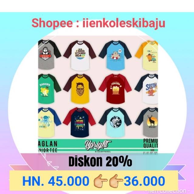  UPRIGHT RAGLAN SALE Shopee Indonesia