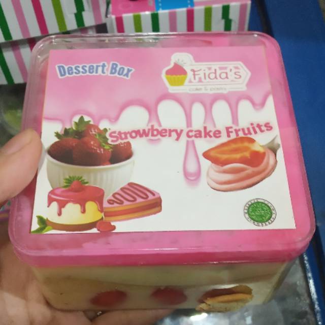 

Strawberry cake fruit