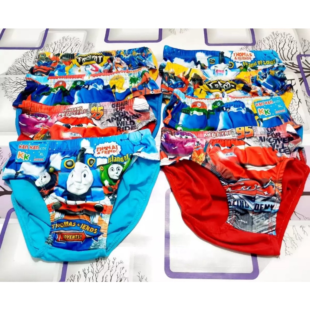 Celana Dalam Anak laki-laki/ CD Anak laki-laki/ Celana Dalam Anak Lusinan / Celana Kolor Segitiga An