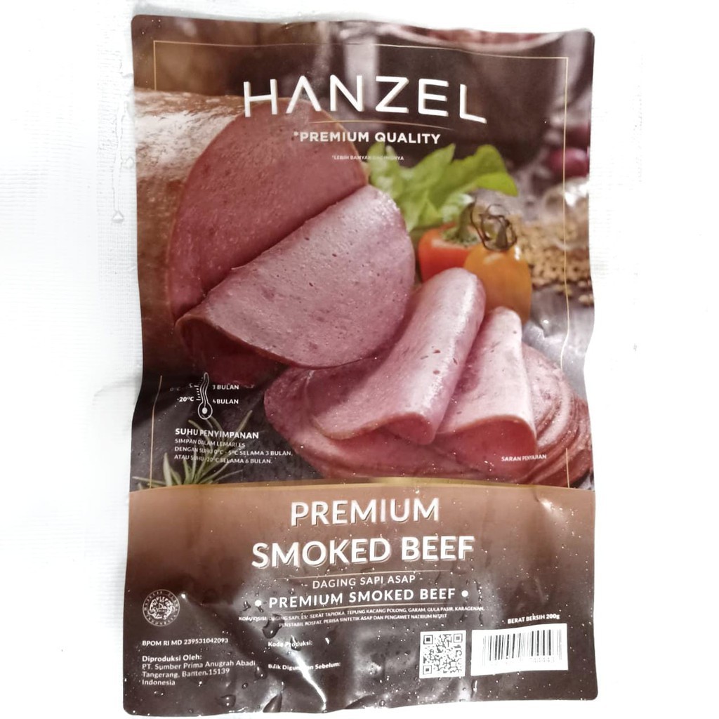 

HANZEL SMOKED BEEF 200G