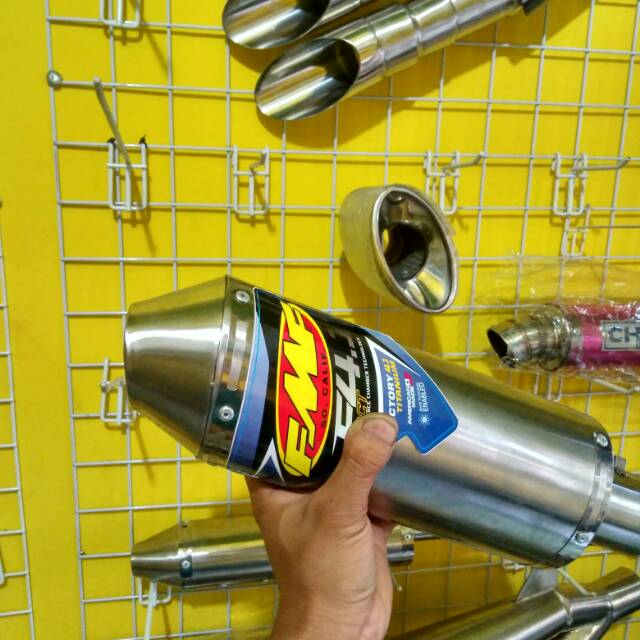 Knalpot FMF f4 KLX D-Tracker 150 CRF150 slencer only