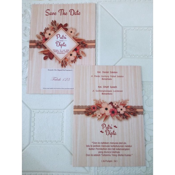 Kertas Blangko Undangan Falah 123 Murah