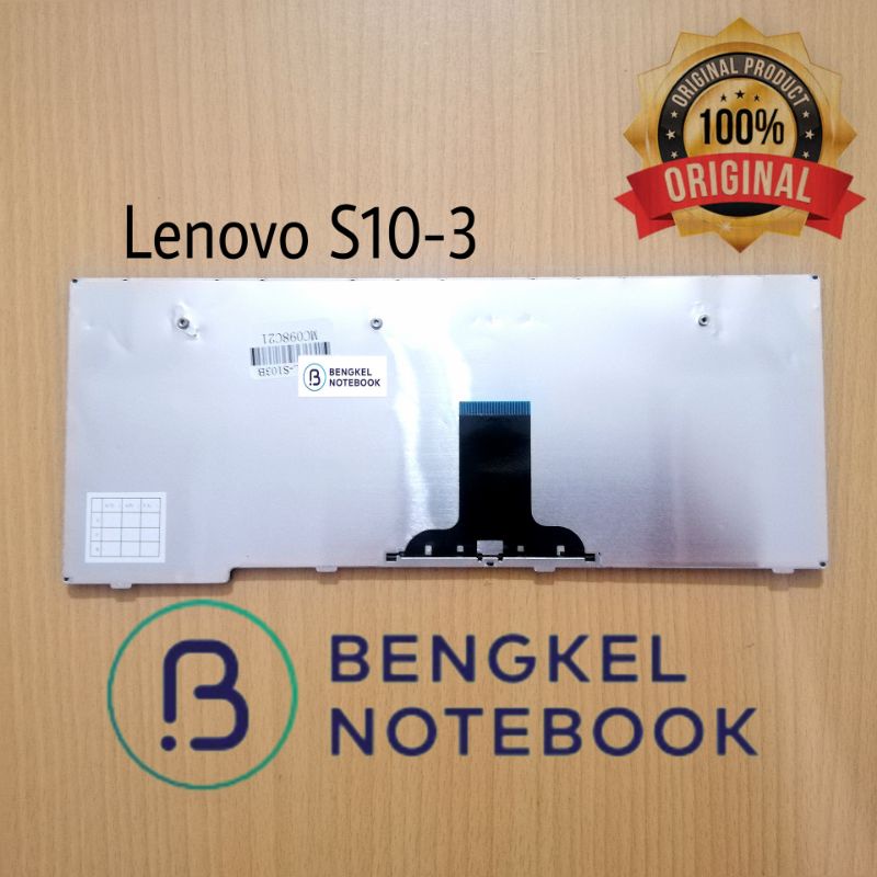 Keyboard Laptop Lenovo S10-3 S100 S205 S110 S200 U160 U165 E10-30 Black Kabel Pendek