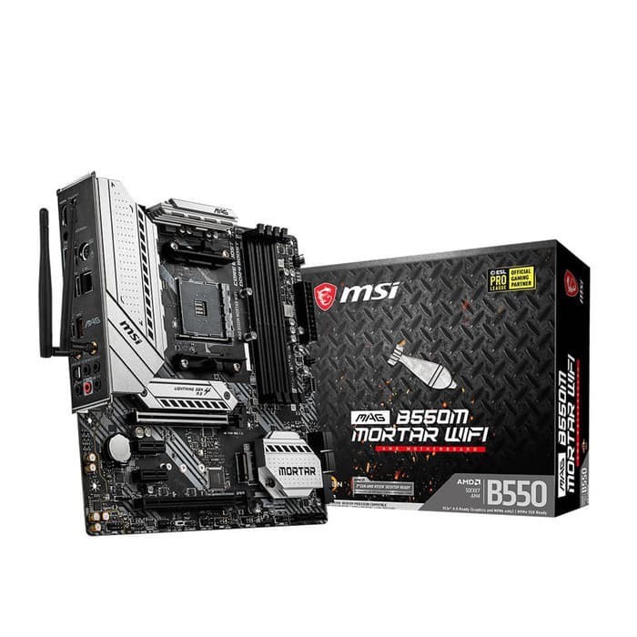 MSI MAG B550M Mortar Wifi (AM4, AMD Promontory B550, DDR4, USB3.2)