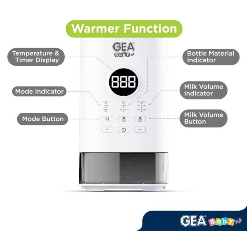 GEA Baby Smart Auto Bottle Warmer