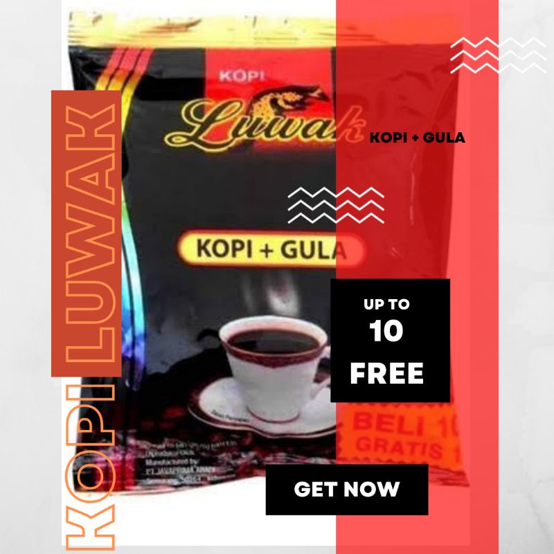 Jual Kopi Luwak Gula Kopi Isi Pcs Shopee Indonesia