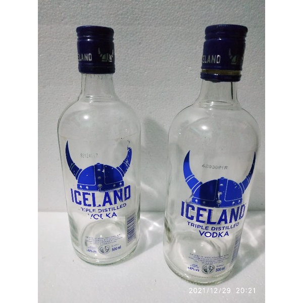 botol kosong iceland 500 ml