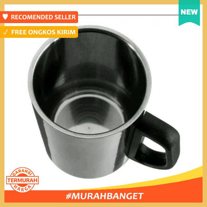 Gelas & Sendok - Gelas Thermos Mug Stainless 500Ml Mug Thermos Stainless Steel 500 Ml - Dapur