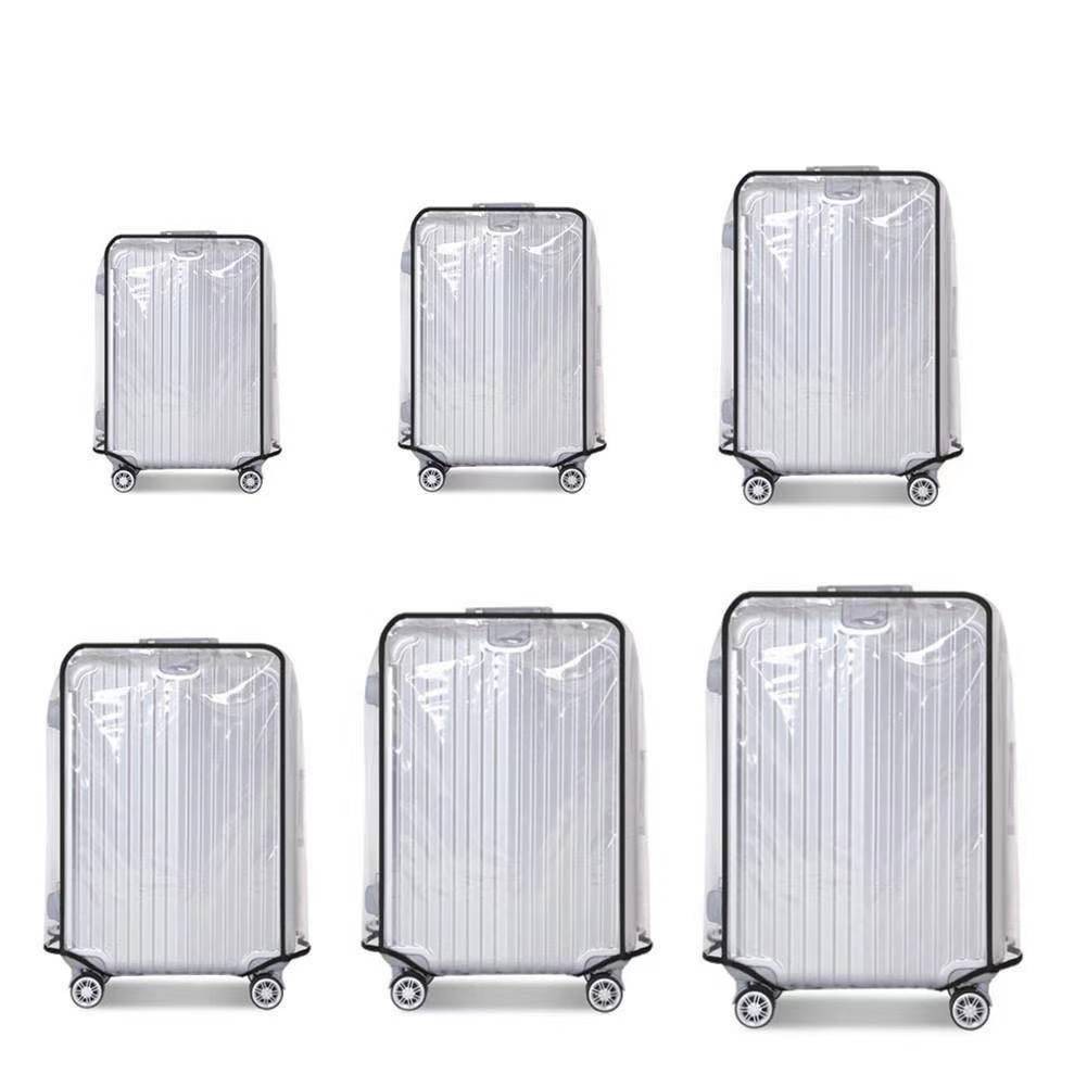 Grosiran Luggage Cover Transparant Cover Pelindung Koper Transparan ukuran 20/24/28 inch