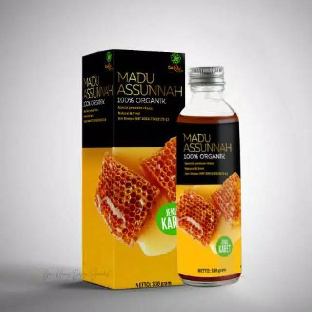 

Madu As Sunnah TinQu / Madu Karet / Raw Honey / Madu Mentah Asli