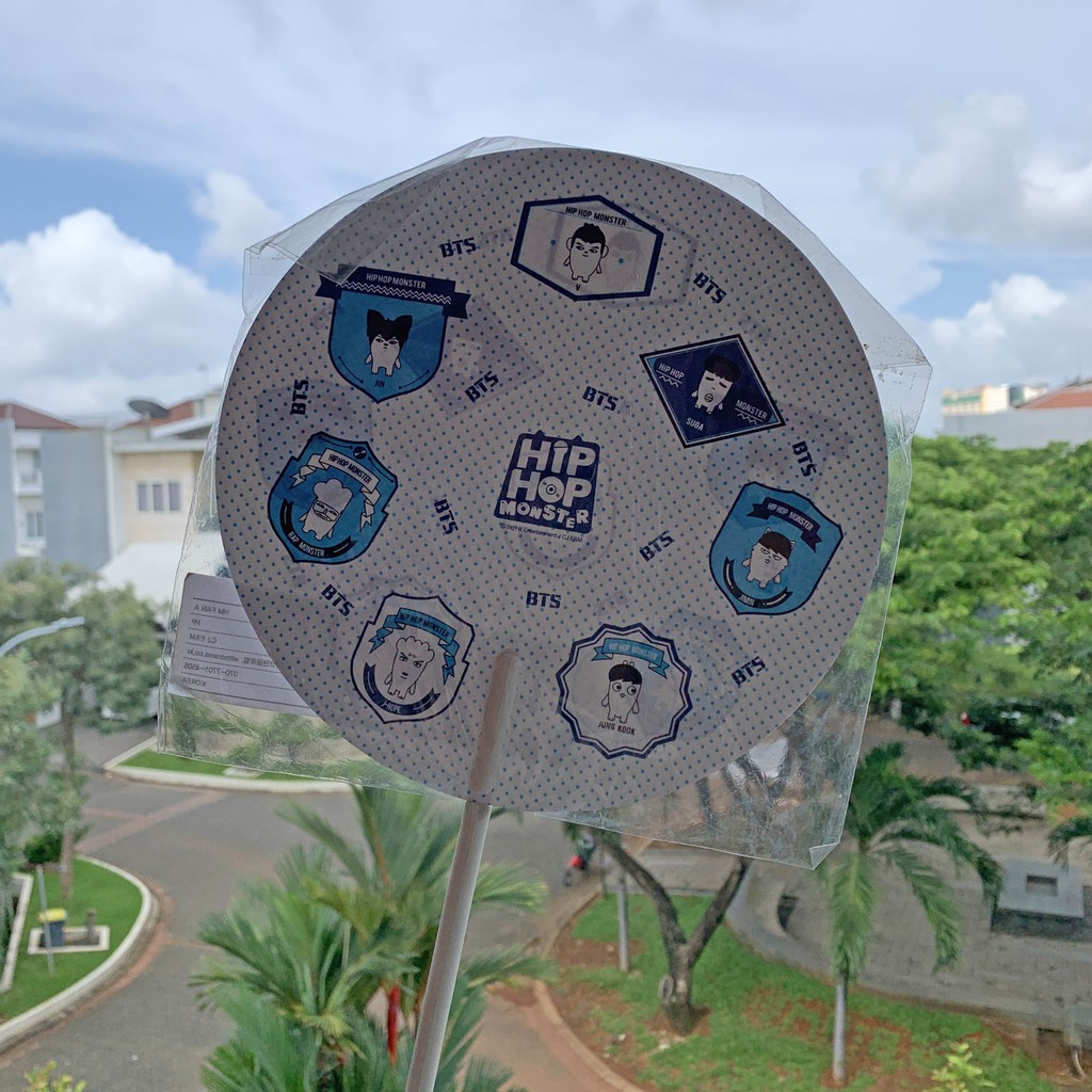 [RARE] BTS Hip Hop Monster (HHM) Official Character Goods "Fan - Type A"