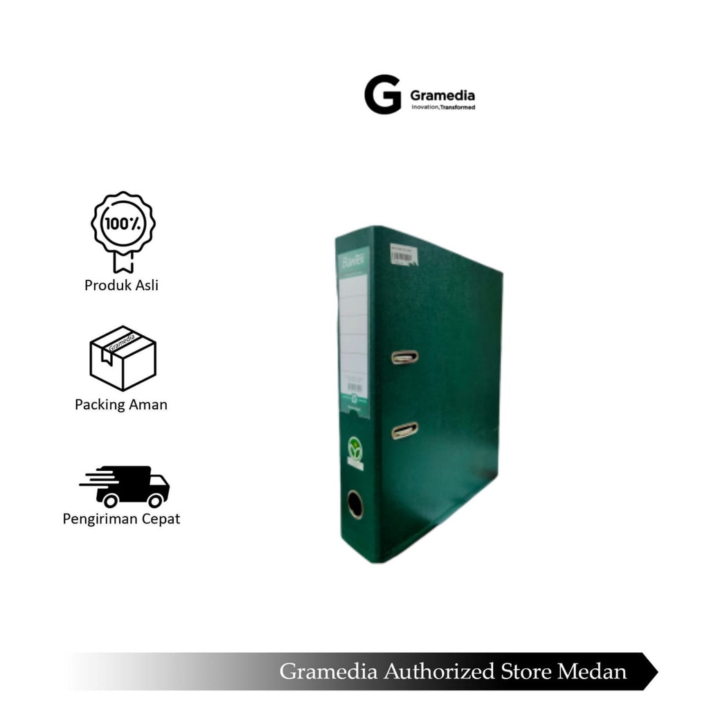 

Gramedia Medan - BANTEX ORDNER 1465-04 GREEN