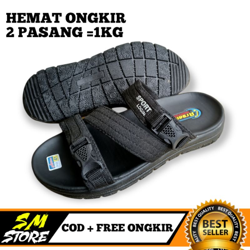 SANDAL GUNUNG PRIA ORIGINAL ARSAM SIZE 39-43/SANDAL GUNUNG IMPORT