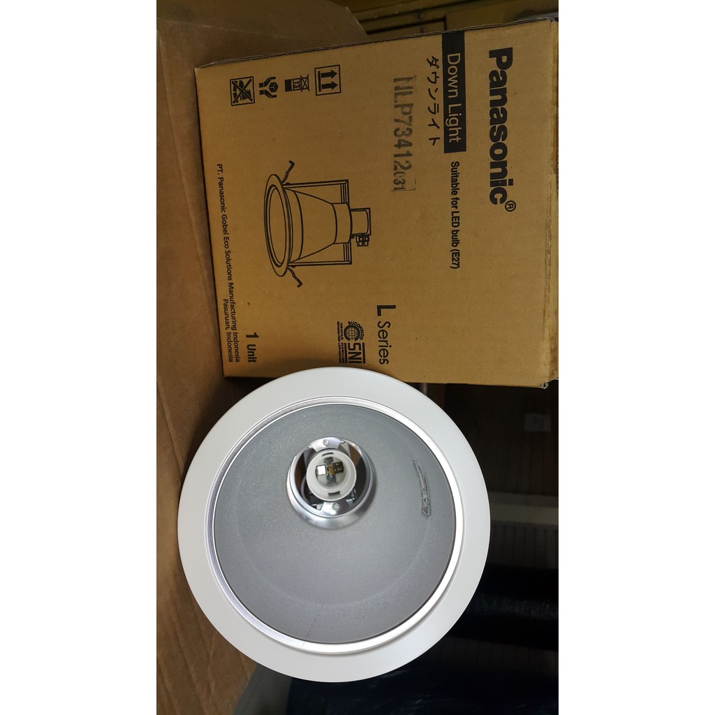 PANASONIC Downlight 5&quot; Putih NLP 73412 ( putih pasir) / NLP 73410 (putih dove)