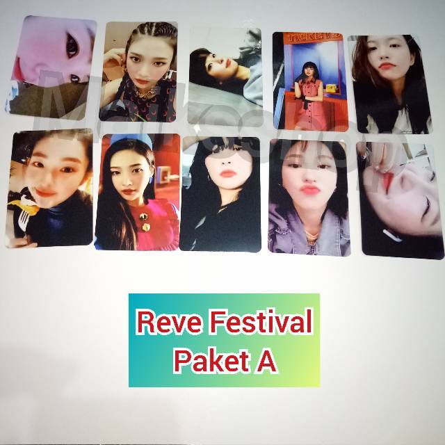 Red Velvet Reve Festival Photocard Kpoo