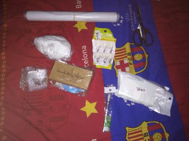 Gregorio 6 Pcs Diri Perekat Dinding Kamar Mandi Pintu Plastik Stainless Steel Pemegang Hook Hanger