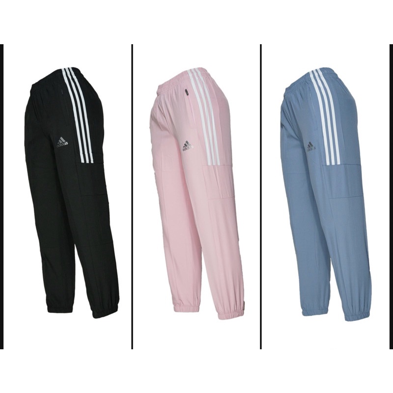 CELANA PANJANG JOGGER WANITA ADIDAS IMPORT RUNNING OLAHRAGA