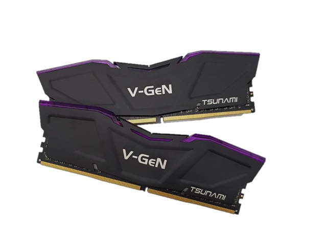 RAM DDR4 V-GeN TSUNAMI 8GB 2666MHz CL16 (2X4GB) - RAM GAMING OC VGEN