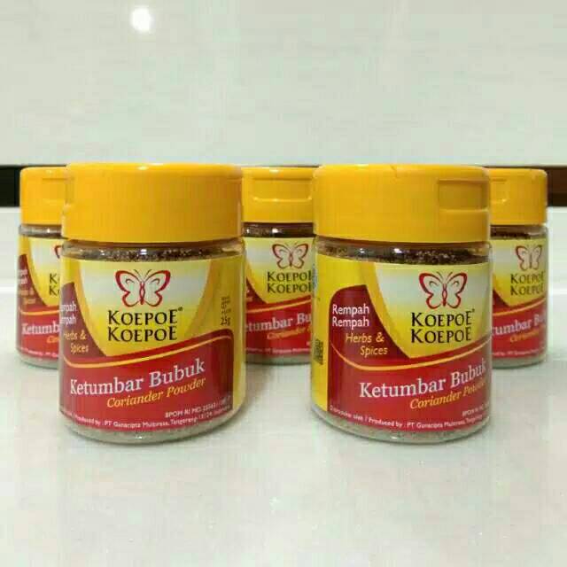 

Ketumbar Bubuk Koepoe Koepoe Coriander Powder 25 g Kupukupu
