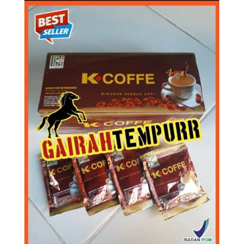 coffe k-link 4 in 1 kopi ginseng penambah stamina pria