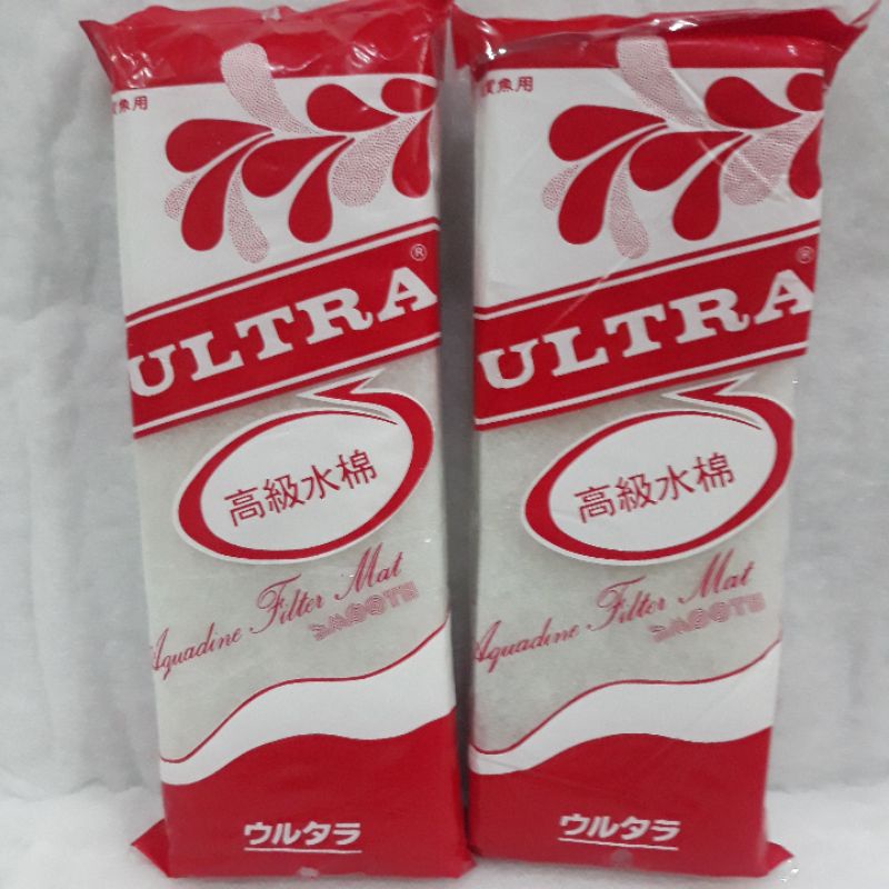 kapas filter merk Ultra (bungkus merah&amp;Hijau) Asli