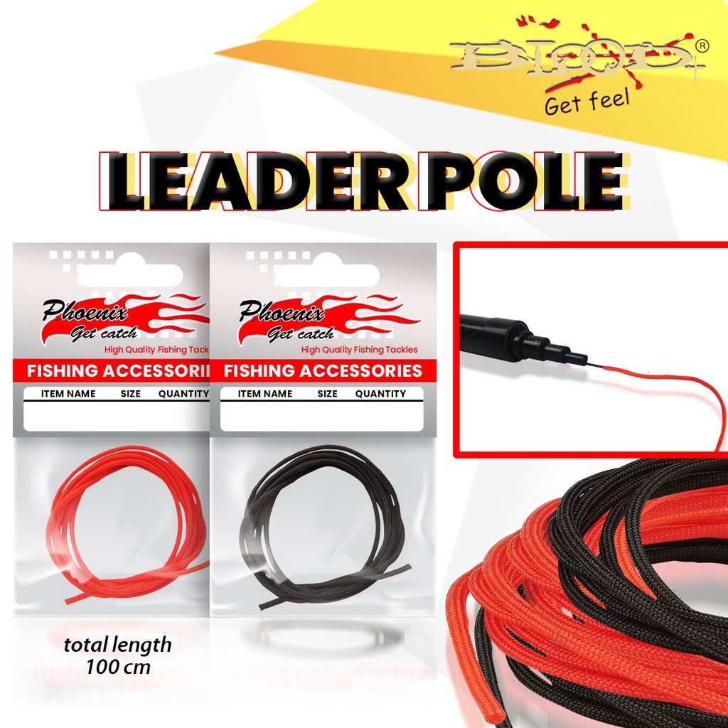 tali ujung joran tegek / tali untuk ujung tegek 1m