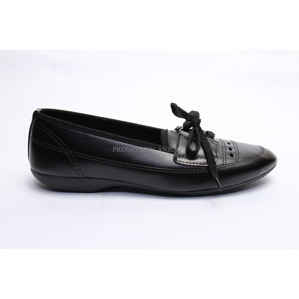 DESIGN EXCLUSIVE Sepatu Wanita Flatshoes HEM Hitam - 5968