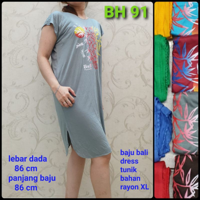 meygrosir BH91 dres bali  model bambu