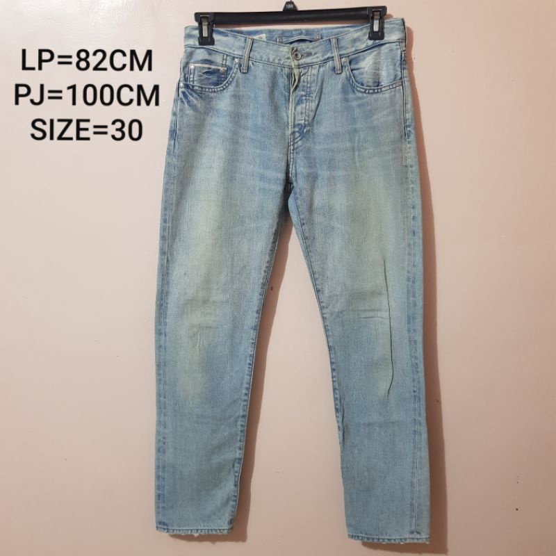 SISA IMPORT CELANA JEANS PRIA BRAND GOA COMPANY