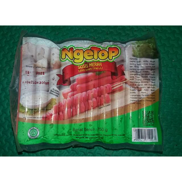 

Sosis Ngetop 750gr isi 30+2