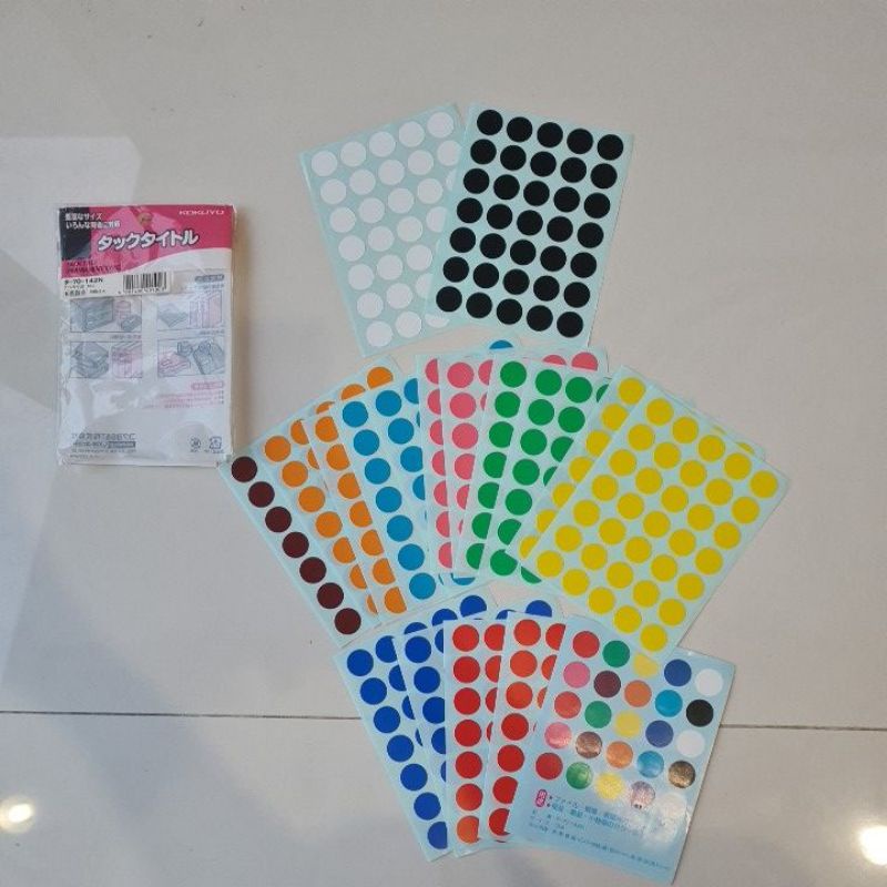 

Sticker KOKUYO Tack Title (Permanent Type)
