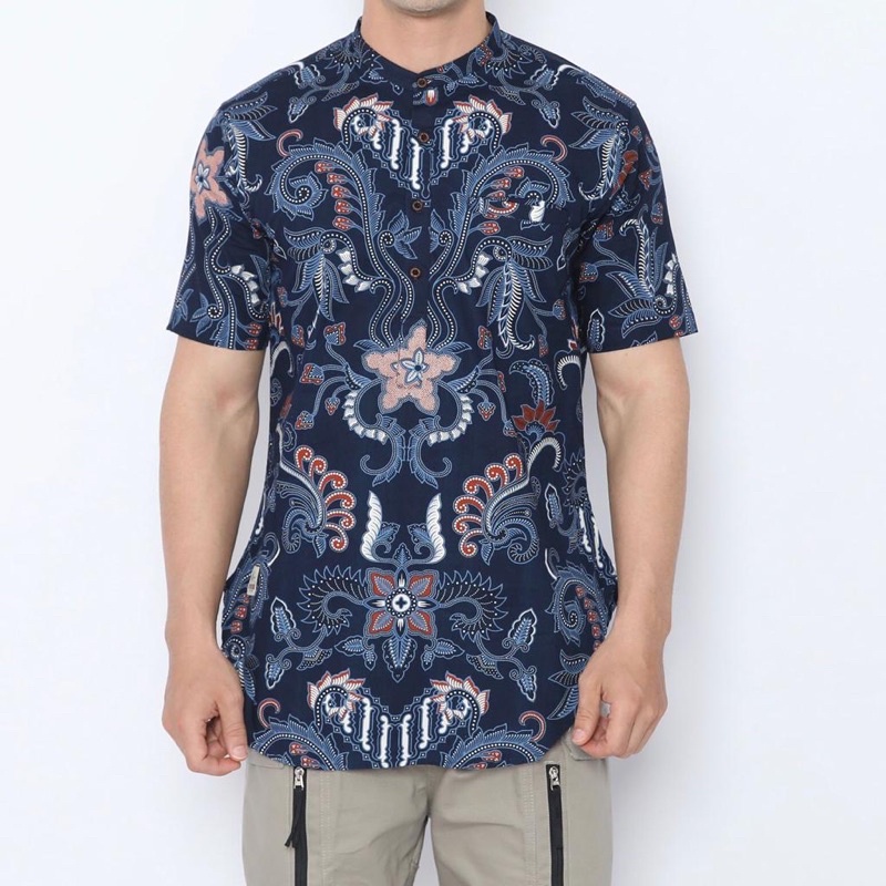 Kurta Lengan Pendek Batik ori by Assyauqie