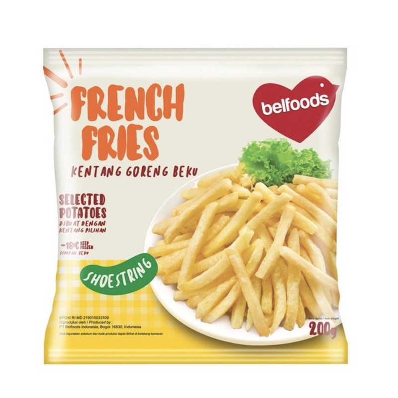 

KENTANG FROZEN BELLFOODS 200gr