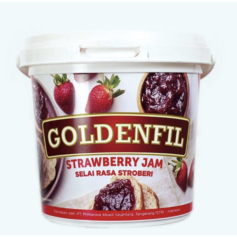 

GOLDENFIL SELAI STRAWBERRY STROBERI JAM 400 GR