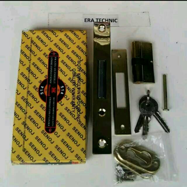 BODY KUNCI PINTU SLIDING / BODY KUNCI PINTU GESER