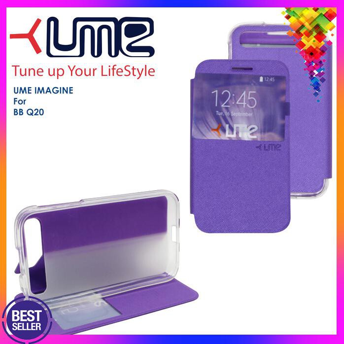 Acc Hp Ume Classic Series Blackberry Bb Q20 Flip Case