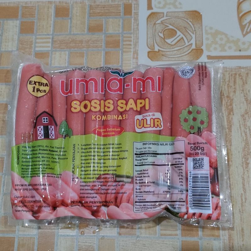 

Sosis Sapi Ulir Umia-mi