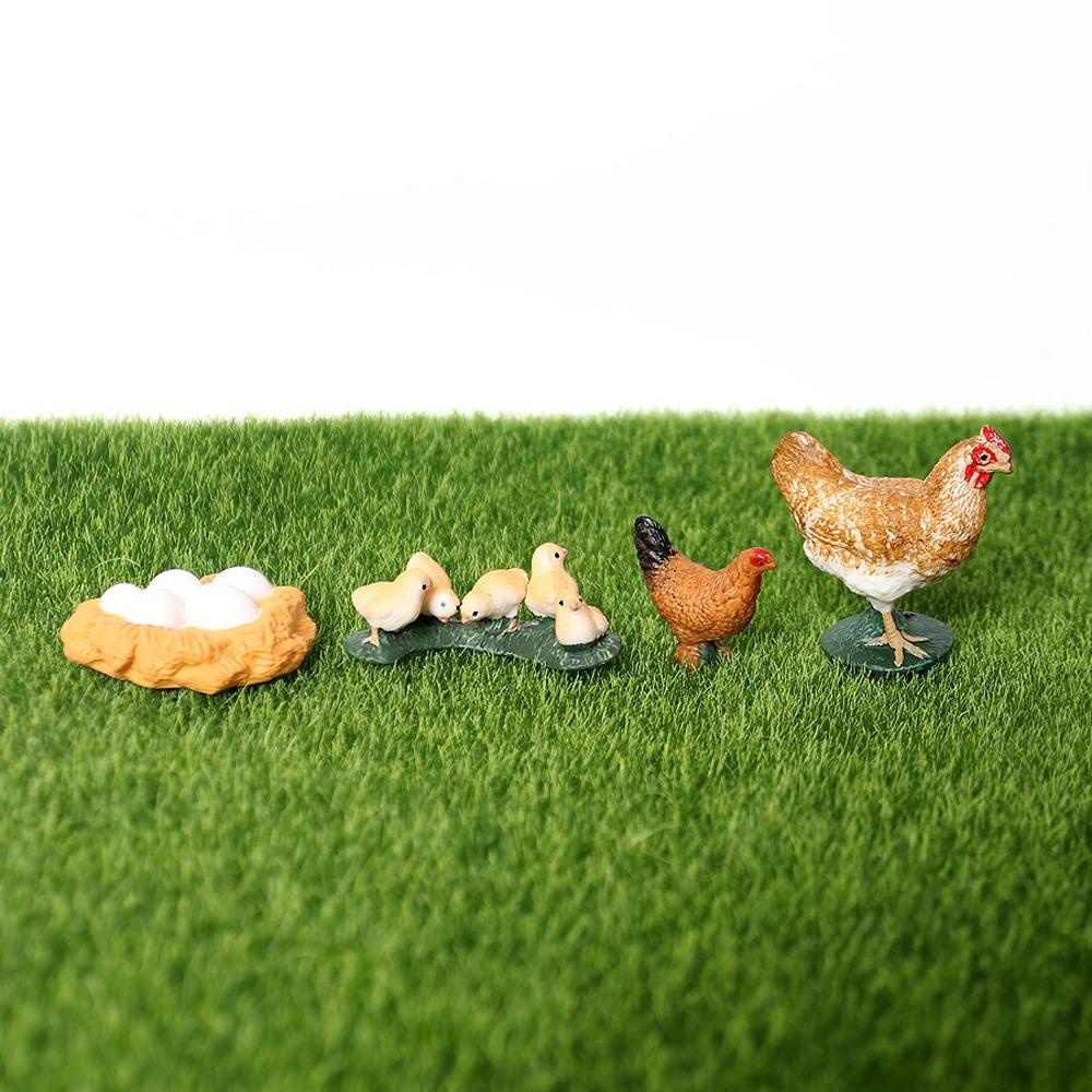 Quinton Life Cycle Figure Simulasi Ilmu Angsa Model Hen Cock Mainan Edukasi Cycle Bebek Figurine