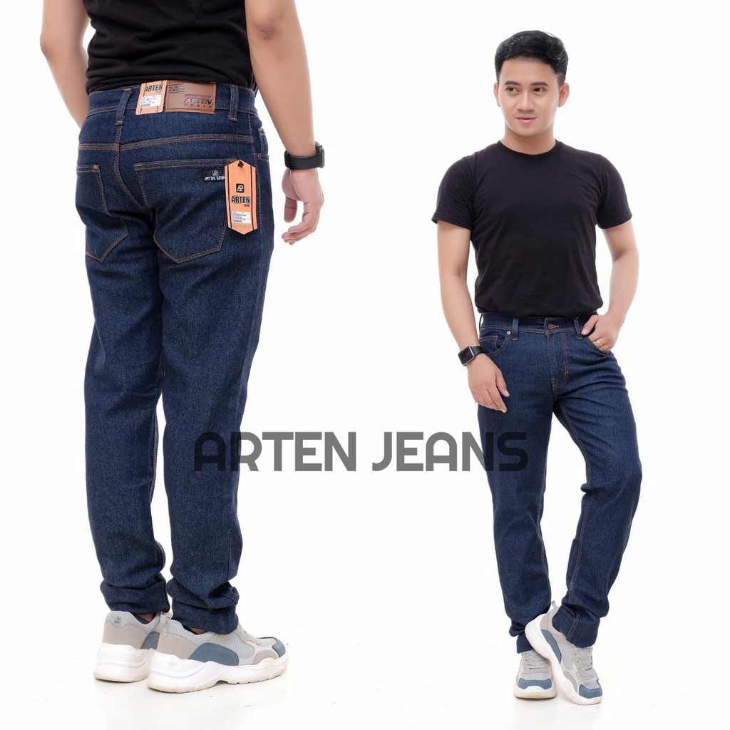 Celana panjang jeans pria / Slim Fit Stretch/ Ngaret/melar