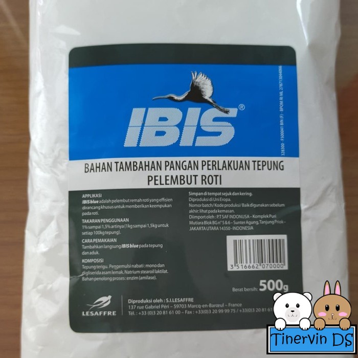 

BISA COD Ibis Blue - Pelembut Roti / Bread Improver - 500 gr
