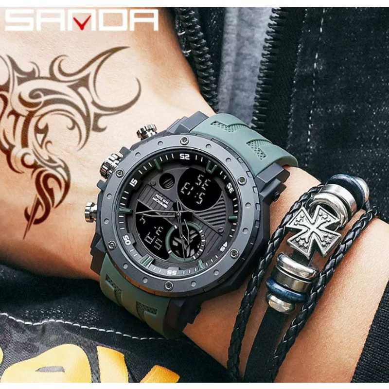 Sanda Original Watch's Jam Sanda Pria Jam Tangan Outfit Outdoor Jam Tangan Pria Jam Tangan Keren