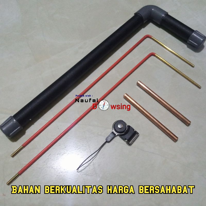 Dowsing L Rods, alat pindai energi untuk deteksi logam, mata air, bahan terpendam, batu mulia dan se