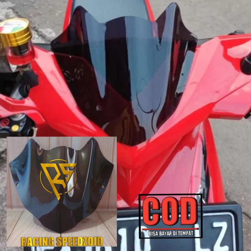 VISOR HONDA BEAT KARBU MODEL BATMAN