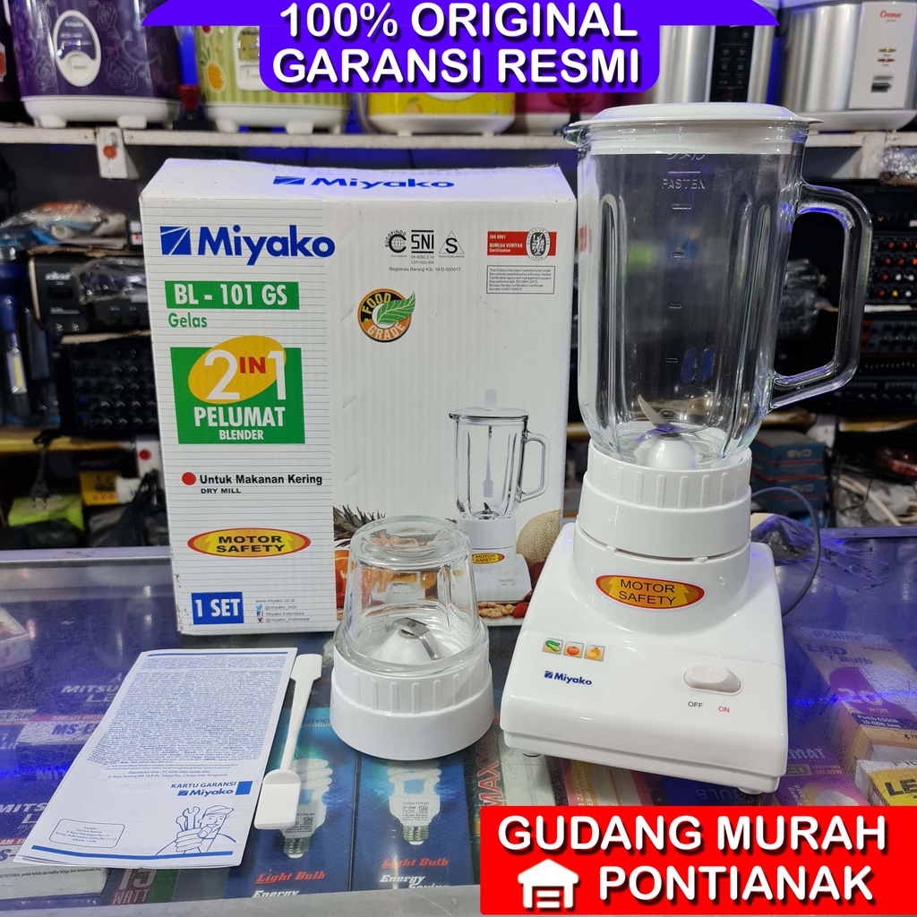 Blender Miyako BL 101 GS / Blender miyako 2in1 kaca /blender miyako 101gs