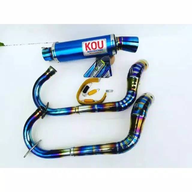 Knalpot KOU kidal/kiri mio vario beat mio j mio m3 mio gt scoopy racing
