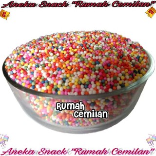 Terbaru Rainbow  Sprinkle 100Gr Trimit Hiasan  Kue  Topping 