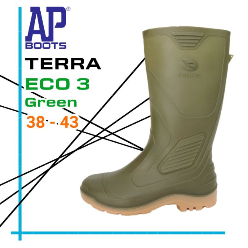 SEPATU BOOT MURAH AP BOOTS ECO 3