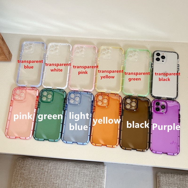 Case Pelindung Luminous Tahan Jatuh Untuk iPhone 13 Pro max 12 11 XR XSMAX 7 8 plus