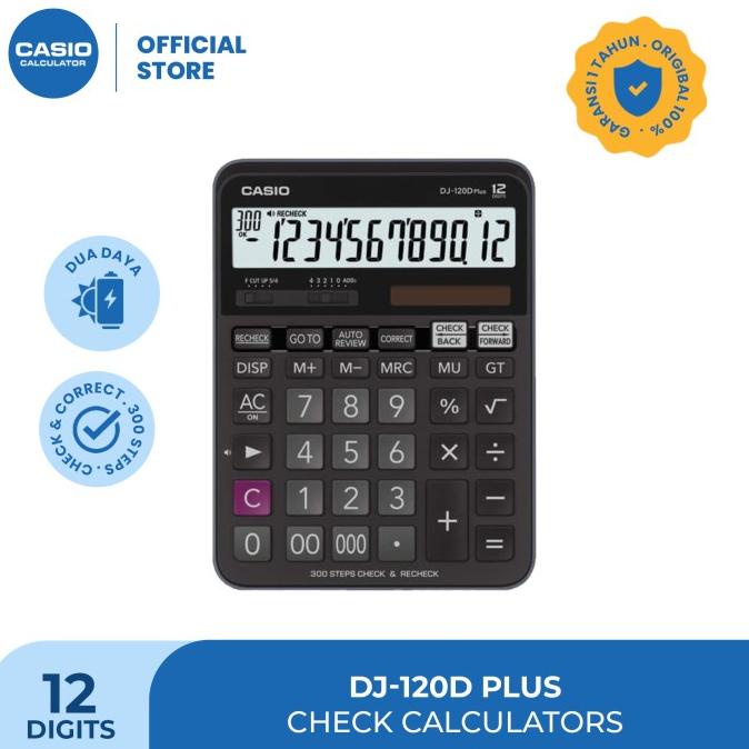 

[COD] Casio Calculator DJ-120D PLUS OBRAL Kode 431