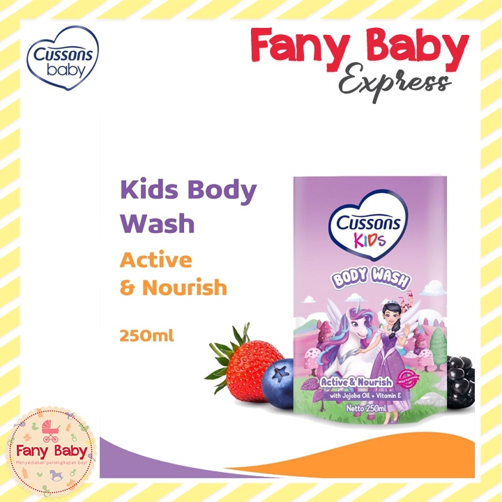 CUSSONS KIDS BODY WASH 250ML REFILL